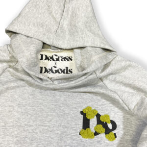 degrass hoodie front printings